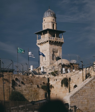 THE WESTERN WALL IN JERUSALEM